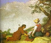 BLOEMAERT, Abraham Shepherd and Sherpherdess painting